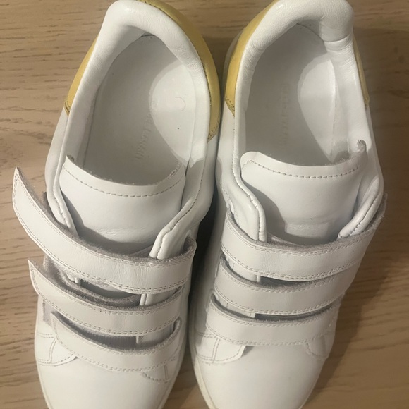 [Isabel Marant] Velcro sneakers with yellow accent - Picture 12 of 12